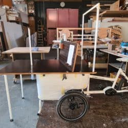 Möbel | Dialog-Fahrrad für ProPotsdam – Fertiges Fahrrad in der Werkstatt