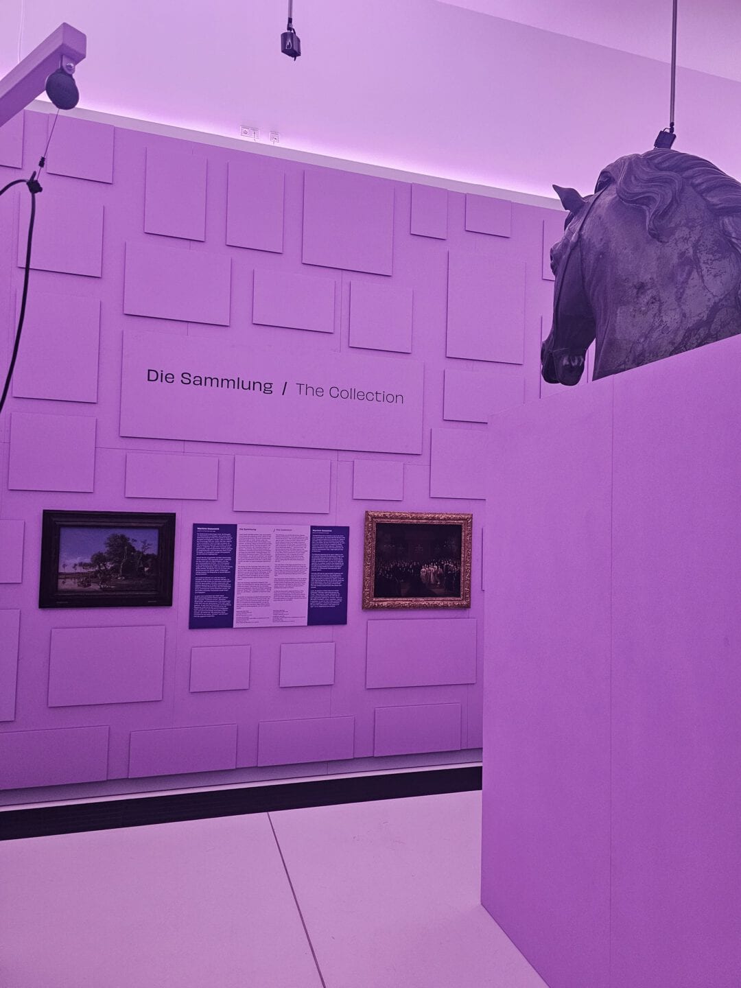 Ausstellungsbau im Humboldt Forum für die Ausstellung „Kunst als Beute”